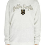 NHL Teddy Bear Fleece Las Vegas Golden Knights‎ Embroidered Logo Sherpa Fleece‌ Size L Photo 0