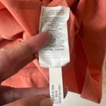 Madewell Peach  Linen Blend Midi Skirt Sz 4 Cottagecore Coastal Earthy, Clean Photo 9