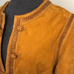 Terry Lewis  Brown Suede and Leather Short Jacket Size 1X Photo 1