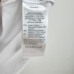 Madewell  Scoopneck Cap Sleeve Tee Top Cotton Stretch Jersey White Basics XL NWT Photo 10