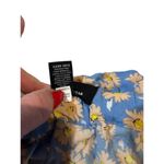 Who What Wear  Blue Daisy Print Skirt Women's Size XL (No Belt) Photo 6