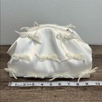 Sincerely Jules I Pearl Bow Clutch w/ Crossbody ✨ White Photo 4