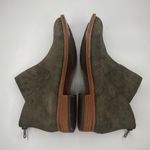 Kork-Ease  Ryder Short Ankle Boots in Olive Suede Leather S-460 Sz 7.5 Photo 5