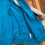 Nike  Sweater Womens large Blue Hoodie Full Zip Team Club Gym Outdoors Ladies Photo 3