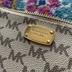 Michael Kors Belt Bag Tan Brown 44” EUC gold Photo 2