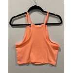 H&M Orange Neon Crop Top Photo 1