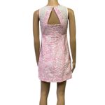 Lilly Pulitzer  Kaylee Hubba Bubba Pink Seashell Print Shift Mini Dress Womens 2 Photo 2