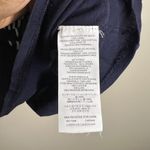 J.Crew Women's Sleeveless Top Navy & White Zigzag Pattern Linen Cotton Blend XS Photo 3