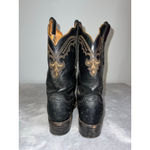 Lucchese Womens Vintage  Black Gold Cowboy & Western Boots Size 7 Photo 3