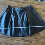 Clearance 50% off Forever 21 Faux Leather Skater Skirt, Size Jrs Med Black Photo 7