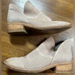 Eileen Fisher Size 6.5 'Leaf' Perforated Leather Tan Slip-On Boot Photo 1