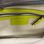 Meredith Wendell suede and leather handbag. Gray Photo 5