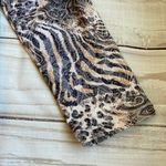 J. Bee Vintage Abstract Print Button Up Shirt Jacket Size L Photo 5