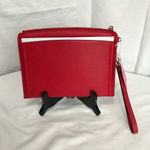 Kate Spade  Large Lingonberry Pebbles Leather Wristlet NWT Photo 1