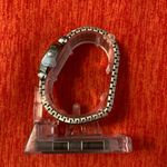 Woman’s solid stainless steel silver tone quartz movement CARRIAGE by timex Photo 2