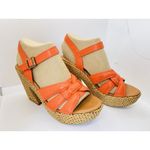 KORKS Womens DEE Orang Buckle Block Heels 8 Coastal Cowgirl OSU Team Spirit NFL Orange Photo 2