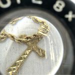 10K rope chain with 10K dual sided cross pendant, 4.8g Gold Photo 9