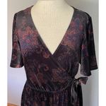 Modcloth  Velvet Maxi Dress MED Timeless Embrace Whimsigoth Dark Romantic Fairy Photo 1