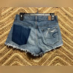 American Eagle Women's Vintage Hi-Rise Festival Destroyed Denim Shorts, Size 4 Photo 1