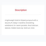 Solid & Striped  The Cape Linen Jumpsuit Photo 3