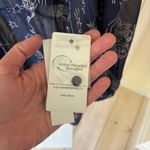 Modcloth  NWT Sheer Blue Constellation Print Babydoll Dress Size L Photo 5