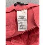 Mario Serrani  Italy Women's Pants Solid Pink Size 12 Faux Pockets Ankle Photo 3