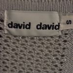 Classic Gray Cable Knit V Photo 3