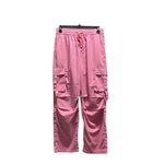 Boutique Wide Leg Cargo Pants Pink Size XL Photo 1