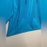 Allison Daley  Semi Sheer Full Zip Light Weight Jacket Photo 3