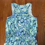 Lilly Pulitzer Lilly Pulitizer Paulina Jumpsuit‎ Indigo Sunset Blue Green Size XL Photo 5