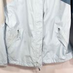 The North Face  XL Jacket Colorblock Windbreaker Hooded Blue‎ Hiking Coat C Photo 10