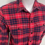 Madewell  Flannel Cargo Workshirt in Altimira Plaid, Size: XS Photo 3