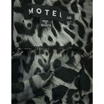 Motel Sheny Skirt Gray Leopard NWOT XS Photo 6