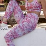 Anthropologie NWT $108 Daily Practice by Pink Side Tie Allie Leggings XS Photo 4