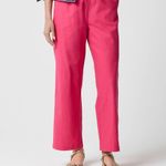 J Crew Factory Pink Straight Leg Ankle Pants Size 6 Photo 12