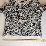 Talbots  Womens Leopard Print Pullover Size 1X Long Sleeve‎ Comfort Cozy Casual Photo 6