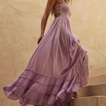 Free People Purple Extratropical Maxi Dress Photo 0