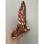 Dooney & Bourke  Red & White Preppy Checkered Plaid Handbag Vintage Y2K Retro Photo 9