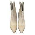 NWOB DOLCE VITA Cowboy Boots Ginni Sand Nubuck Western Booties 8.5 Tan Photo 3