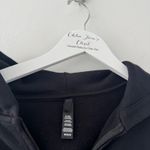 SKIMS  Black Cotton Zip Up Hoodie Photo 1