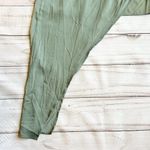 Lulus Let's Celebrate Tonight Asymmetric Satin Cocktail Dress Sage Green NWOT Photo 6