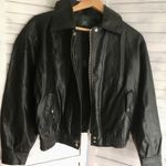 Black Bomber Jacket, Small Photo 2