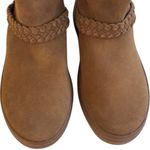 Crocs NWT Leather Lodgepoint Booties Hazlenut Size 7 Photo 4