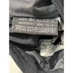 Yucantan Bay‎ 90s Vintage Suede Leather Pencil Skirt Knee Length Black Size 8 Black Photo 8