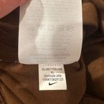 Nike Womens Brown One Piece Bodysuit Romper Athletic Sporty Logo Tape Size XL Photo 8