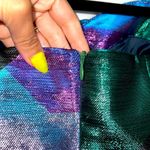 NWT Pardens Topwear Randi Metallic Crop Photo 2