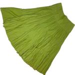 FOR THE REPUBLIC  100 percent cotton green peasant / cottage core boho maxi skirt Photo 0