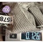 Faded Glory  Women XL Grey Ribbed Turtleneck Long Sleeve Knit Sweater Casual Photo 6