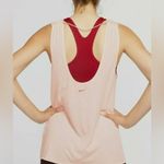 Nike  S ECHO PINK MODERN MUSCLE DRI-FIT BUNGEE OPEN BACK WORKOUT TANK TOP Size Photo 1