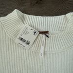 Free People  Easy Street Crop Pullover - Size M - Moonglow White - NWT Photo 5